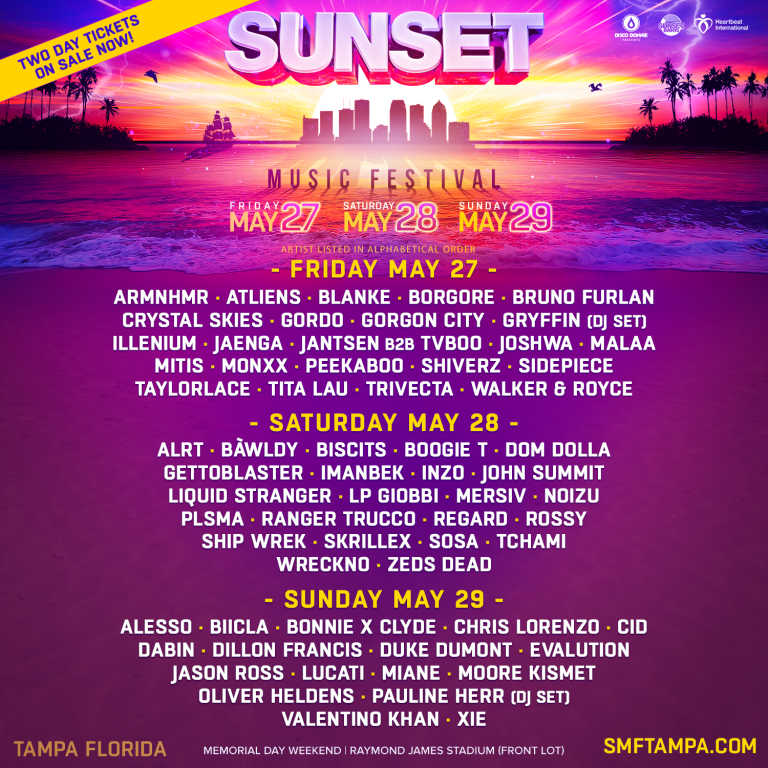 Sunset Music Festival 2022: 5 Reasons You Should Go